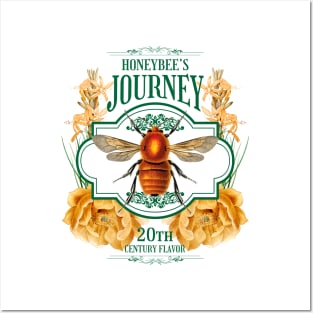 Cottagecore Heoneybees Journey Posters and Art